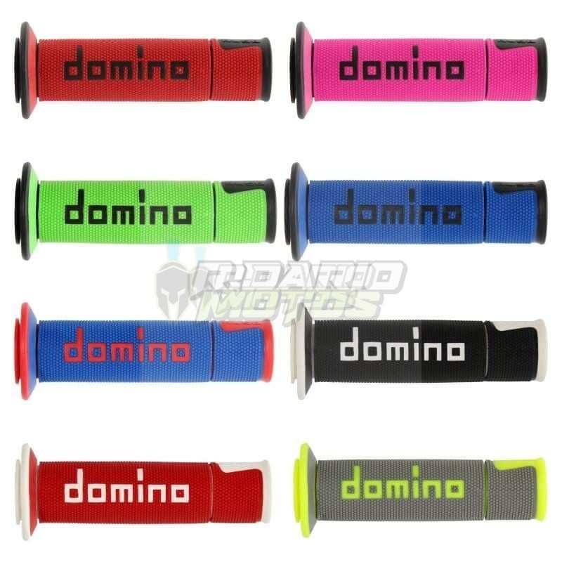 Puños Domino A450 On Road Racing Fucsia